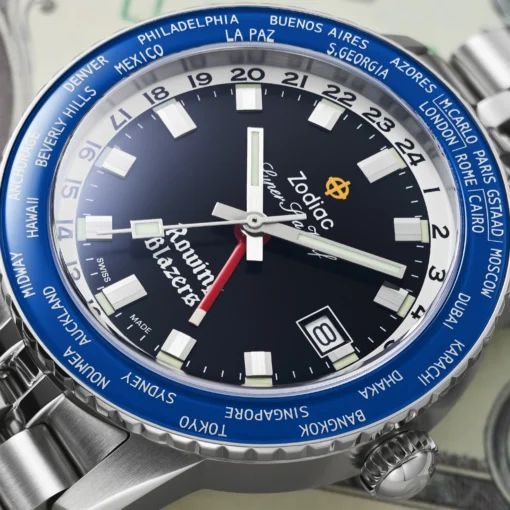 Zodiac Super Sea Wolf GMT Rowing Blazers LE (ZO9414) - Image 4