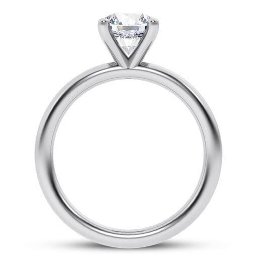 Round Diamond Solitaire Ring - Image 2