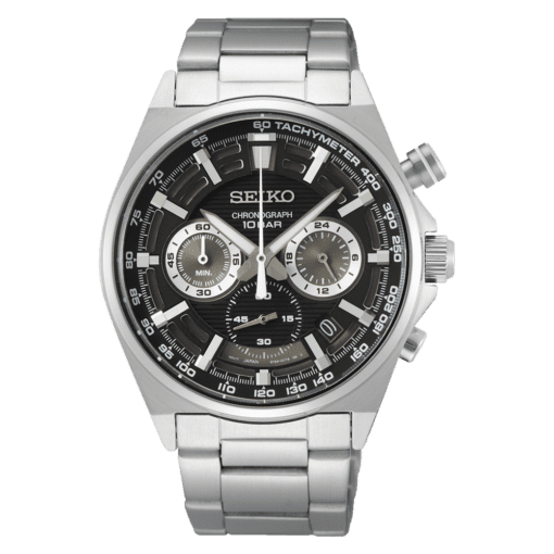 Seiko The Essentials, Meca-Quartz, Black (SSB397P1)