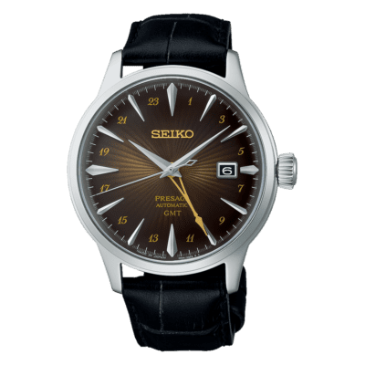 Seiko Presage Cocktail Time GMT Rusty Nail