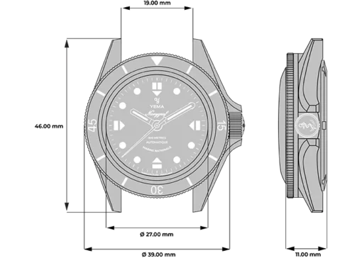 YEMA Navygraf Marine National Automatic - Image 2